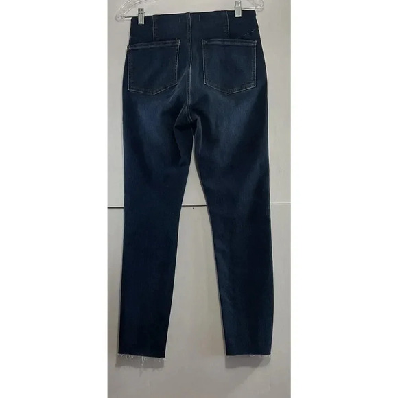 We The Free Twenty Nine Women's Size 29 Dark Wash Denim Jeans Raw Hem - Picture 2 of 9